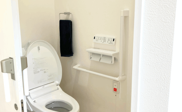 居室内にトイレを完備